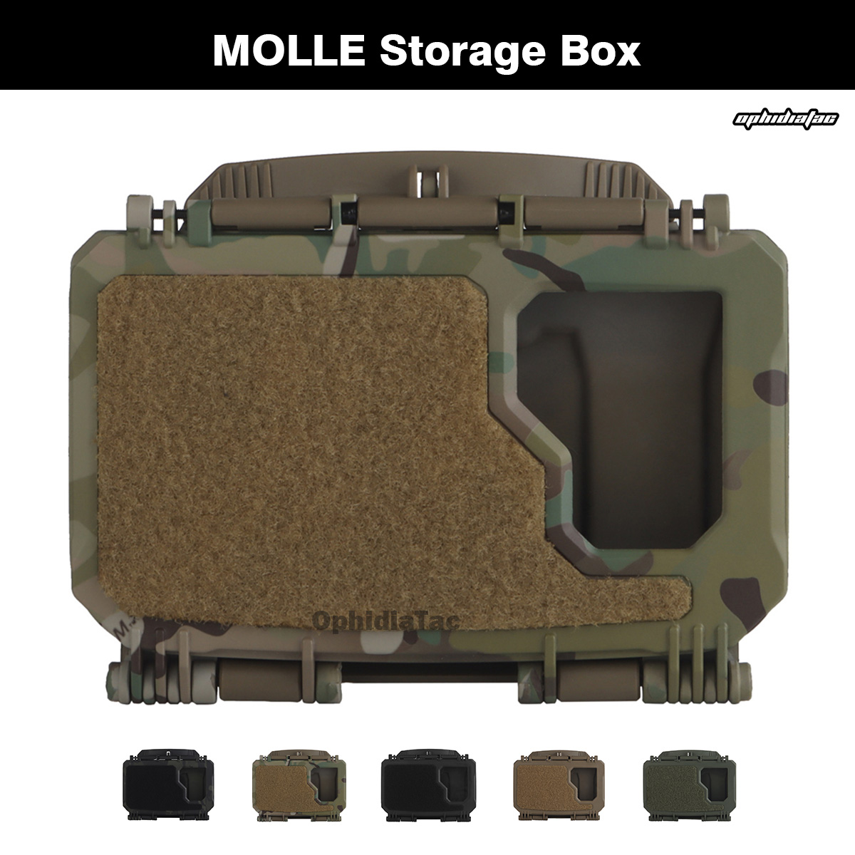 Camo Face Paint - Quickly release the MOLLE storage box