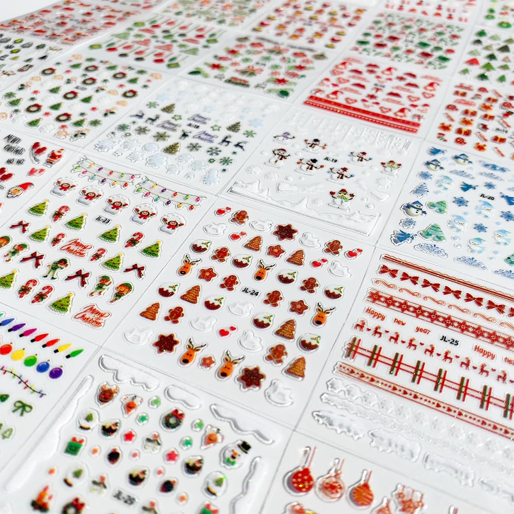 30pcs Christmas Nail Art Stick - огляд і ціна Elk Bugle Call
